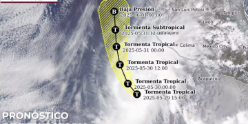 Tormenta Alvin Llega A Las Costas De México