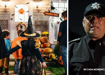 recomendaciones para Halloween, Policía de Monterrey, estrategia Escudo, pedir dulces, seguridad infantil