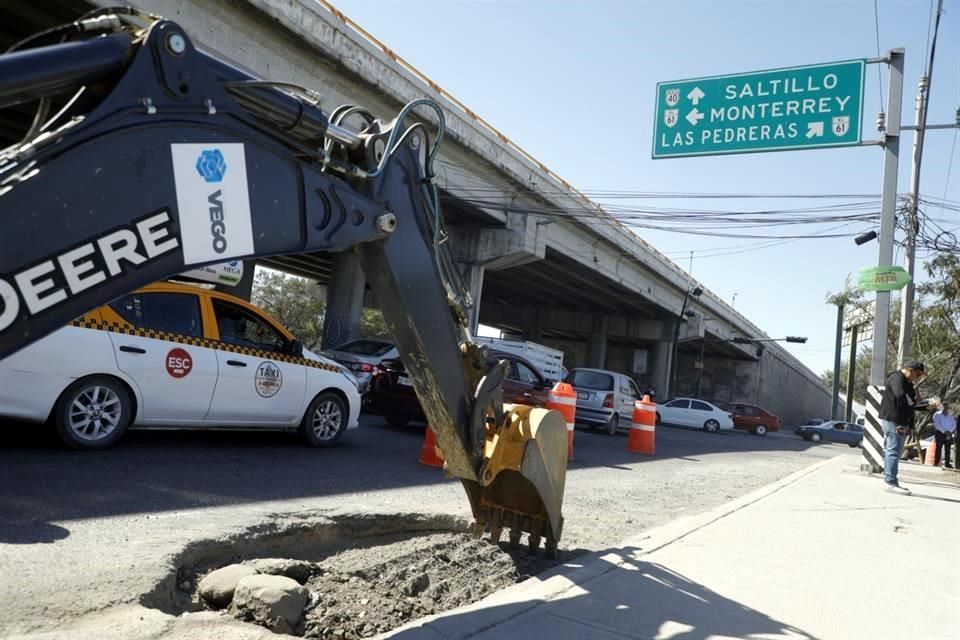 obra vial en Escobedo,
libramiento noreste, desarrollo urbano, carril adicional, rehabilitación de avenidas