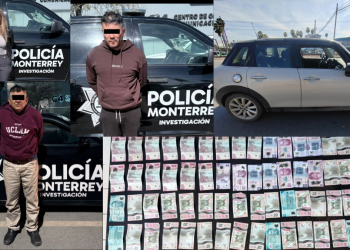 detenidos-por-robo-orden-de-aprehensión-Policía-de-Monterrey-robos-en-Saltillo-droga-y-efectivo