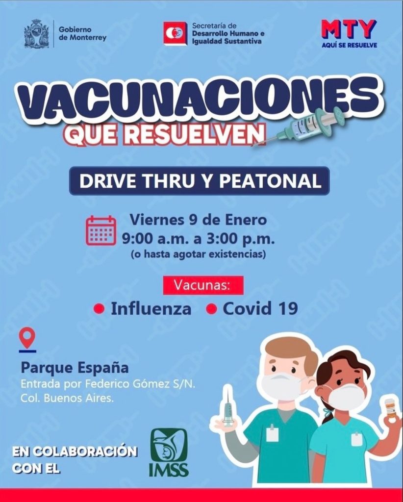 Jornada-de-vacunación-influenza-covid-salud-preventiva-Parque-España-IMSS