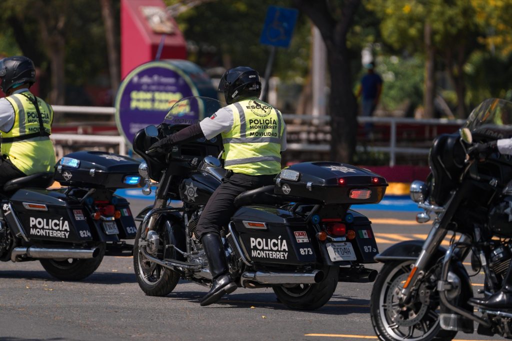 Policías de Monterrey listos para el operativo seguridad-semana-santa