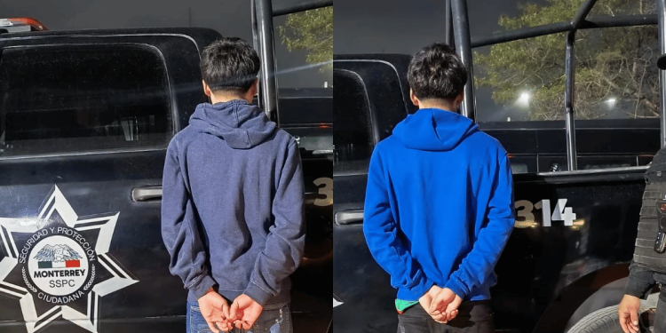 presuntos narcomenudistas son capturados por la polícia de Monterrey