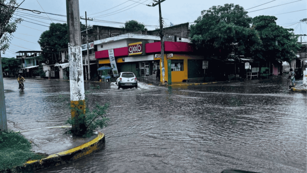 Lluvias torrenciales en Guerrero y Acapulco