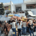 Protesta por desabasto de agua