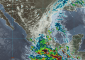 Tormenta tropical Boris azota el sur de México