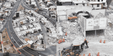 Avanza la obra en la Rotonda de las Casas