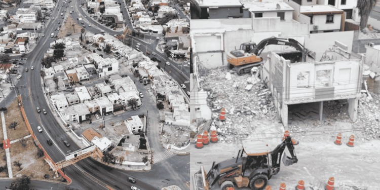 Avanza la obra en la Rotonda de las Casas