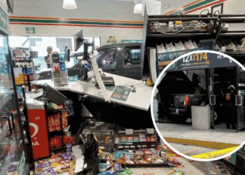 choque en 7-eleven